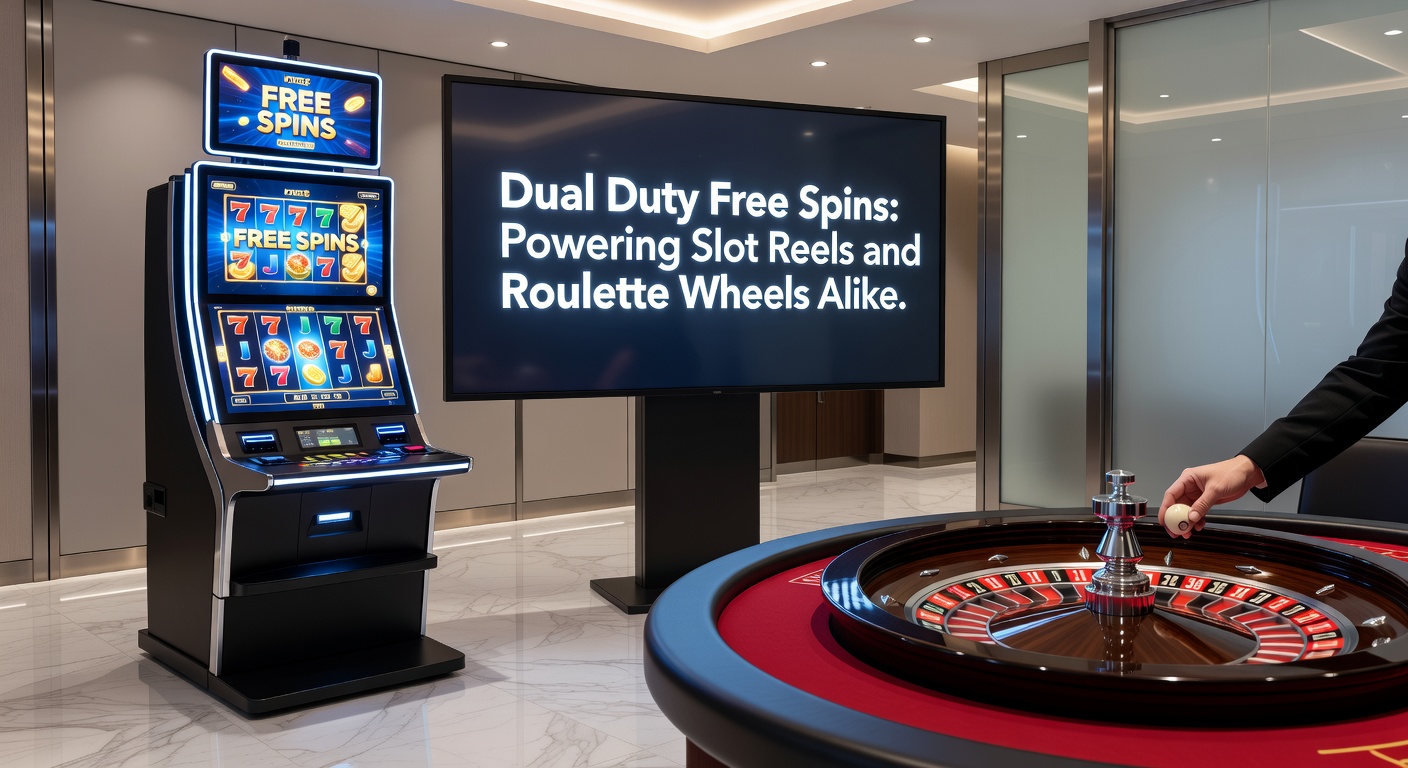 Close-up of a mobile screen showing free spins active on a slot game transitioning to a live roulette table with bonus bets highlighted