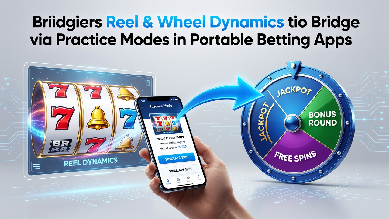 Mobile betting app interface showing practice mode options for slots and roulette side by side