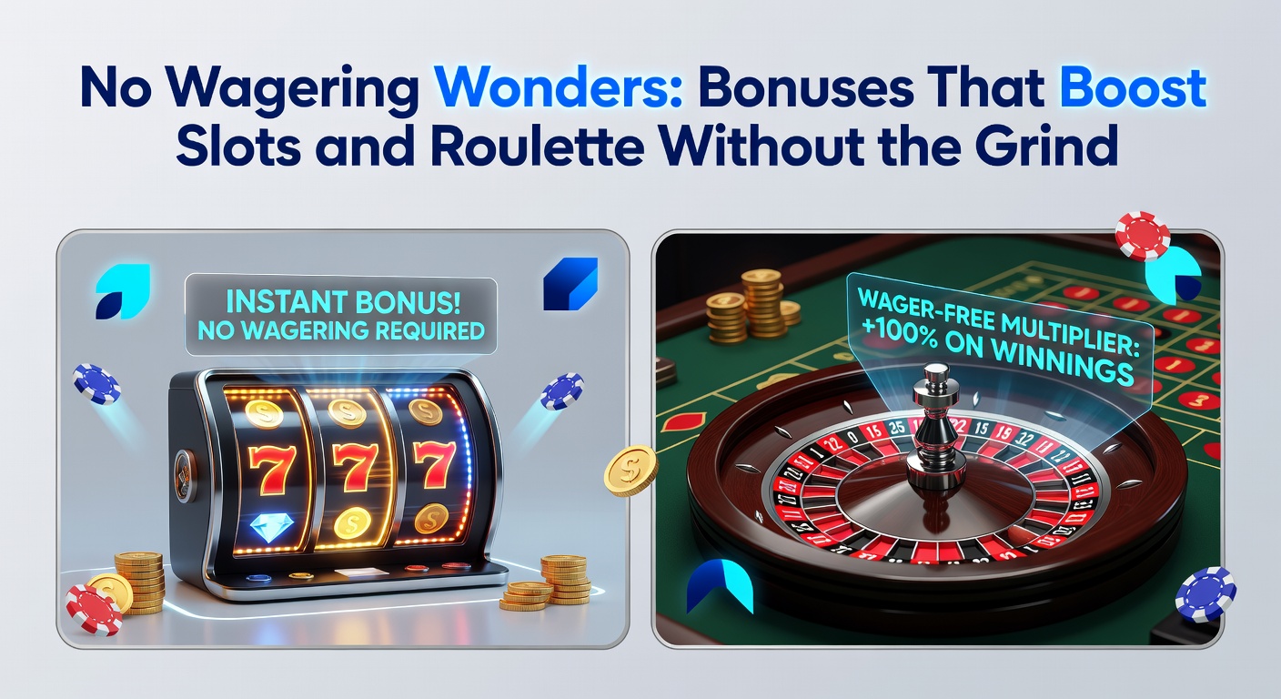 Close-up of a roulette table with bonus chips stacked nearby, no wagering icons glowing, slots visible in the background