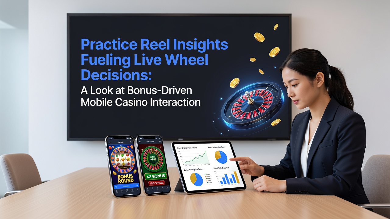 Split view of mobile device displaying practice slot statistics next to active live roulette table with bonus meter overlay
