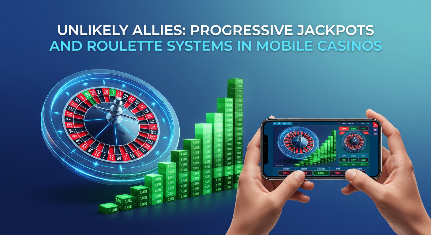 Close-up of a mobile roulette table with overlaid system charts and progressive slot icons, illustrating strategic crossover in app interfaces